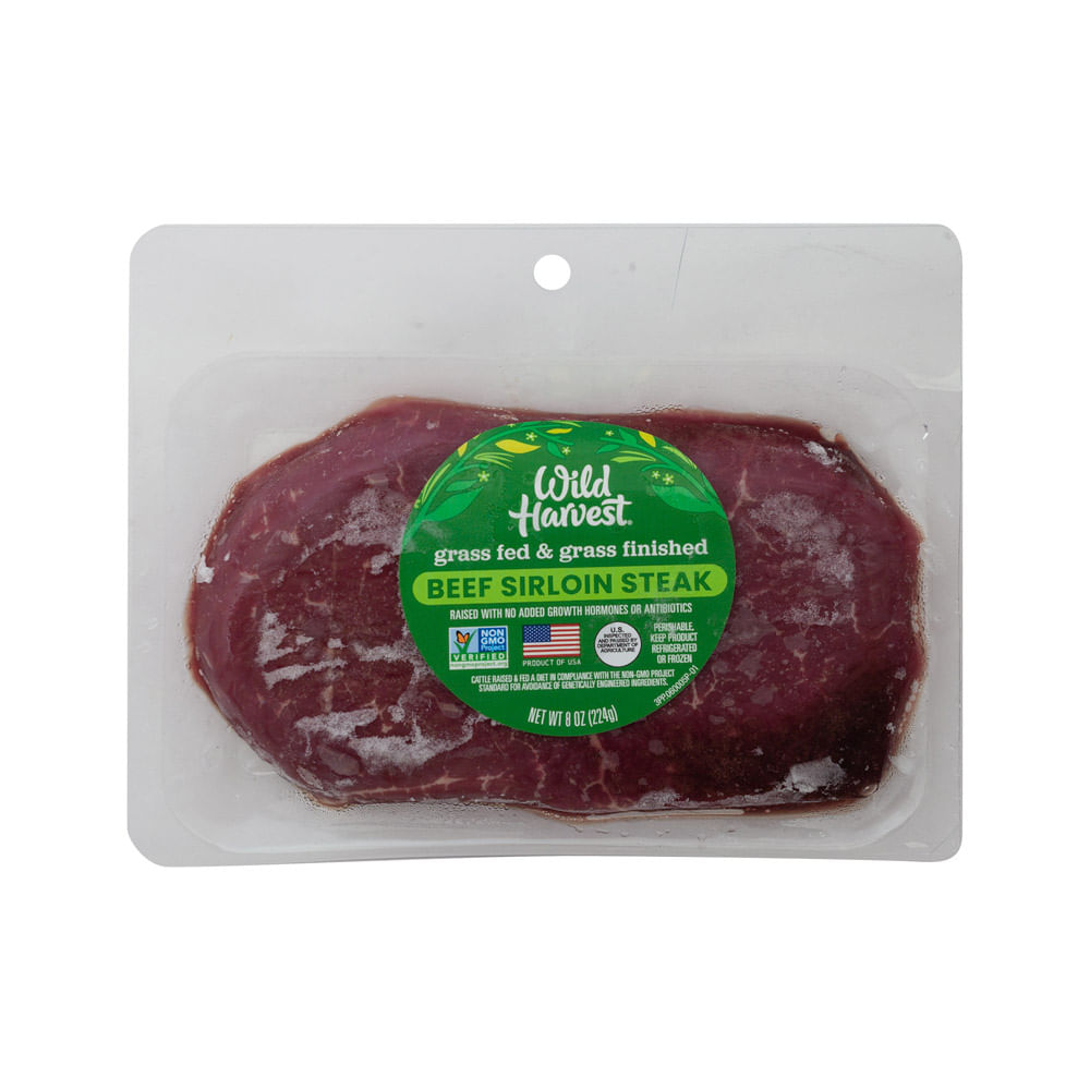 Carne Sirloin Steak Wild Harvest
