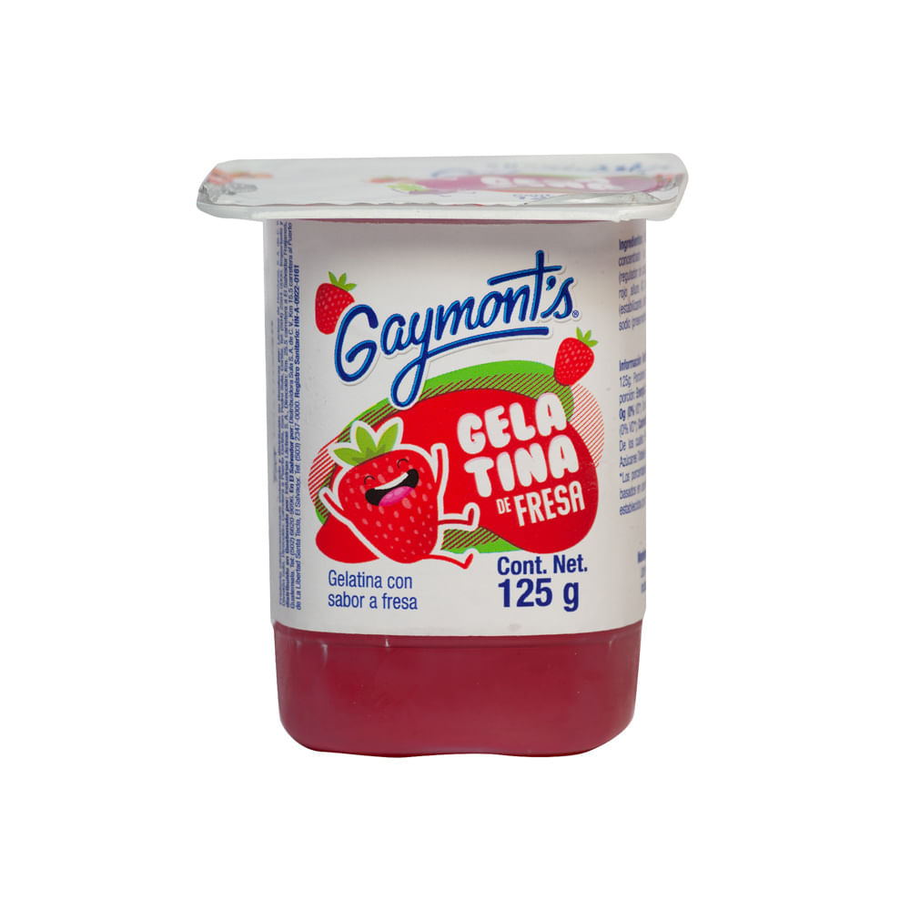 Gelatina Fresa Gaymont's