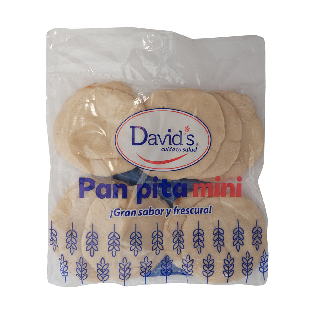 Pan Pita Integral Mini David's
