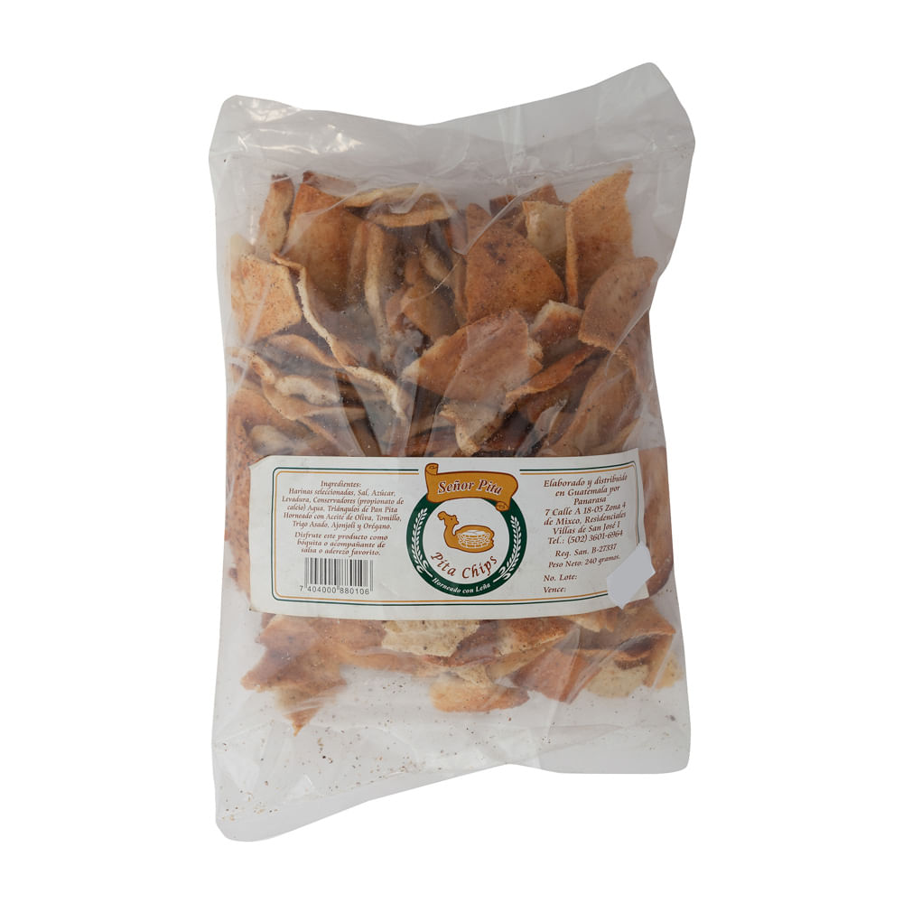Pan Chips Señor Pita