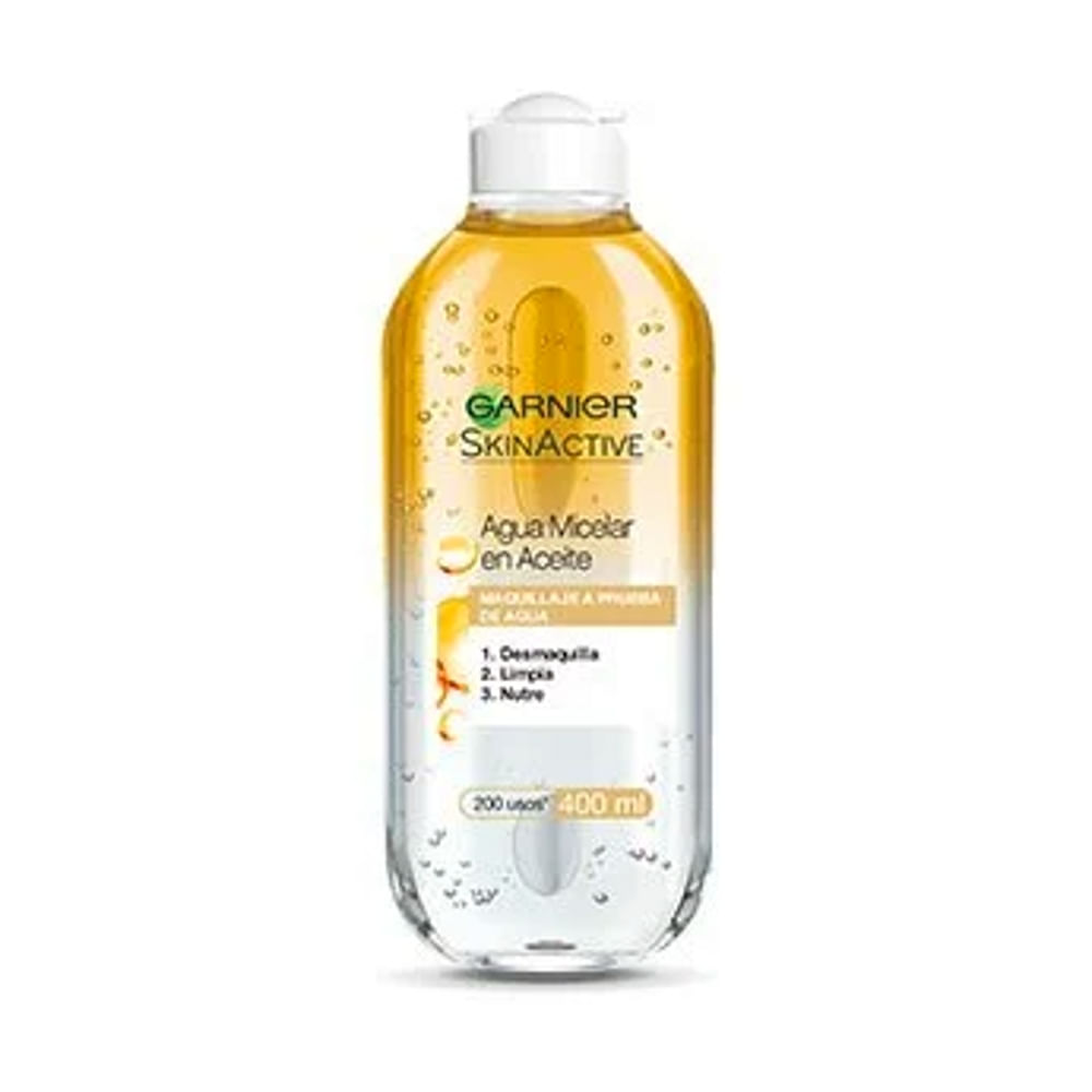 Agua Micelar Desmaquillante Óleo Garnier