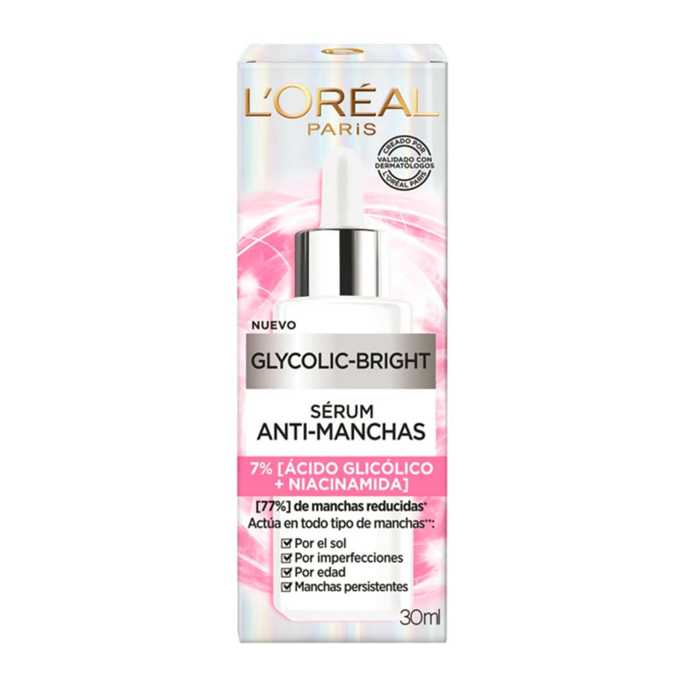 Serum Facial Glyco Bringht Antimanchas Loreal