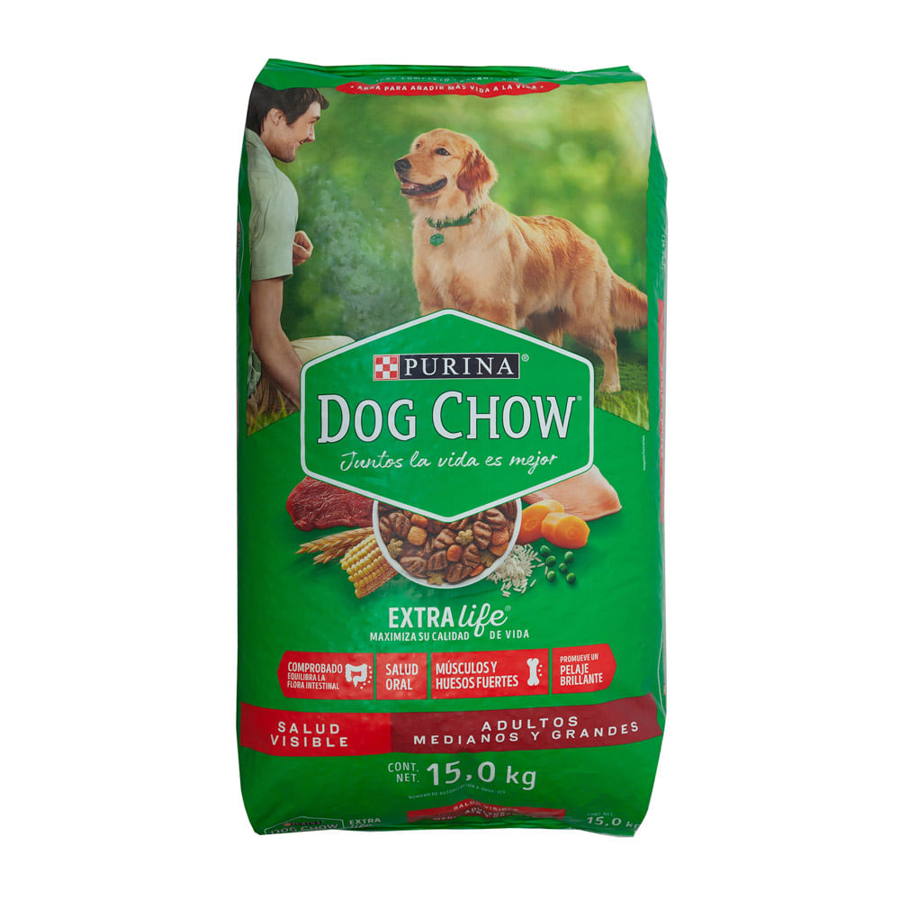 Alimento Perro Mediano Y Grande Extra Life Dog Chow