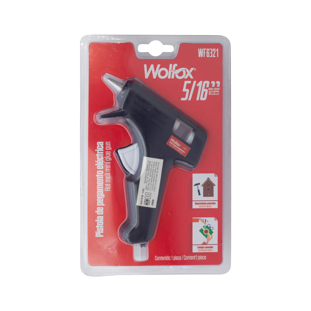 Pistola Para Silicón Wolfox