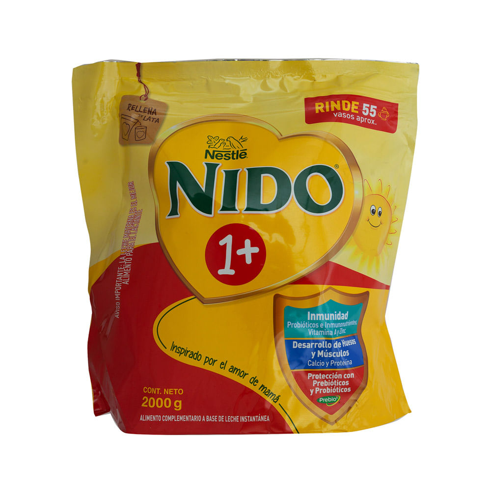 Bebida Láctea Crecimiento 1+ Nido
