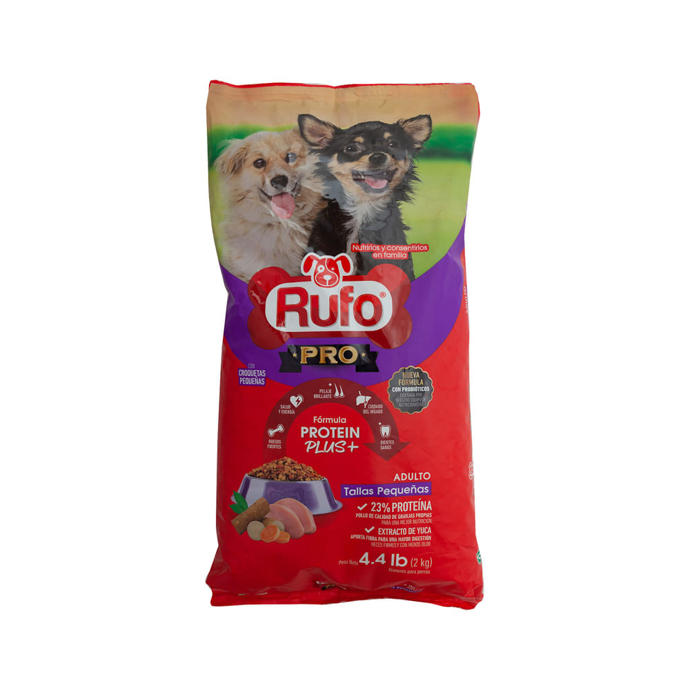 Alimento Perro Pequeño Proteín Plus Rufo Pro