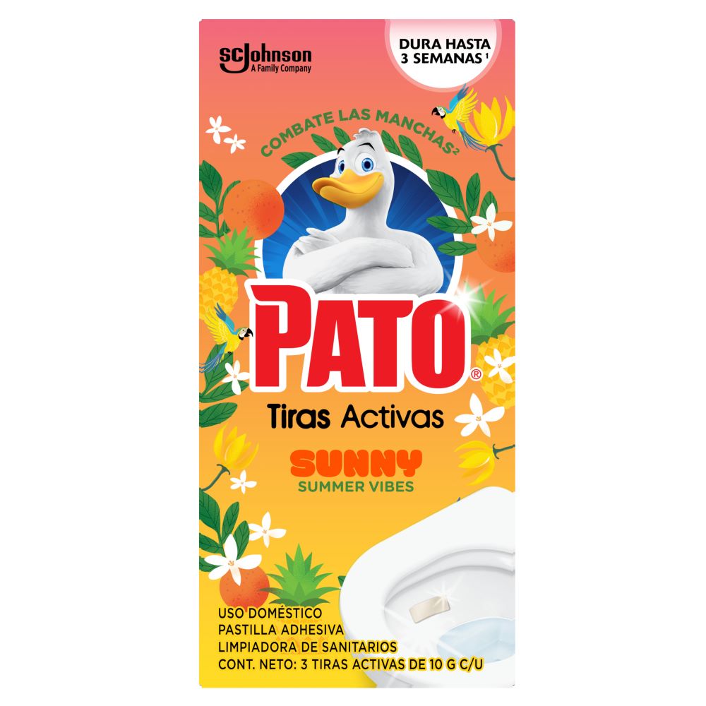 Desinfectante Baño Tiras Sunny Pato
