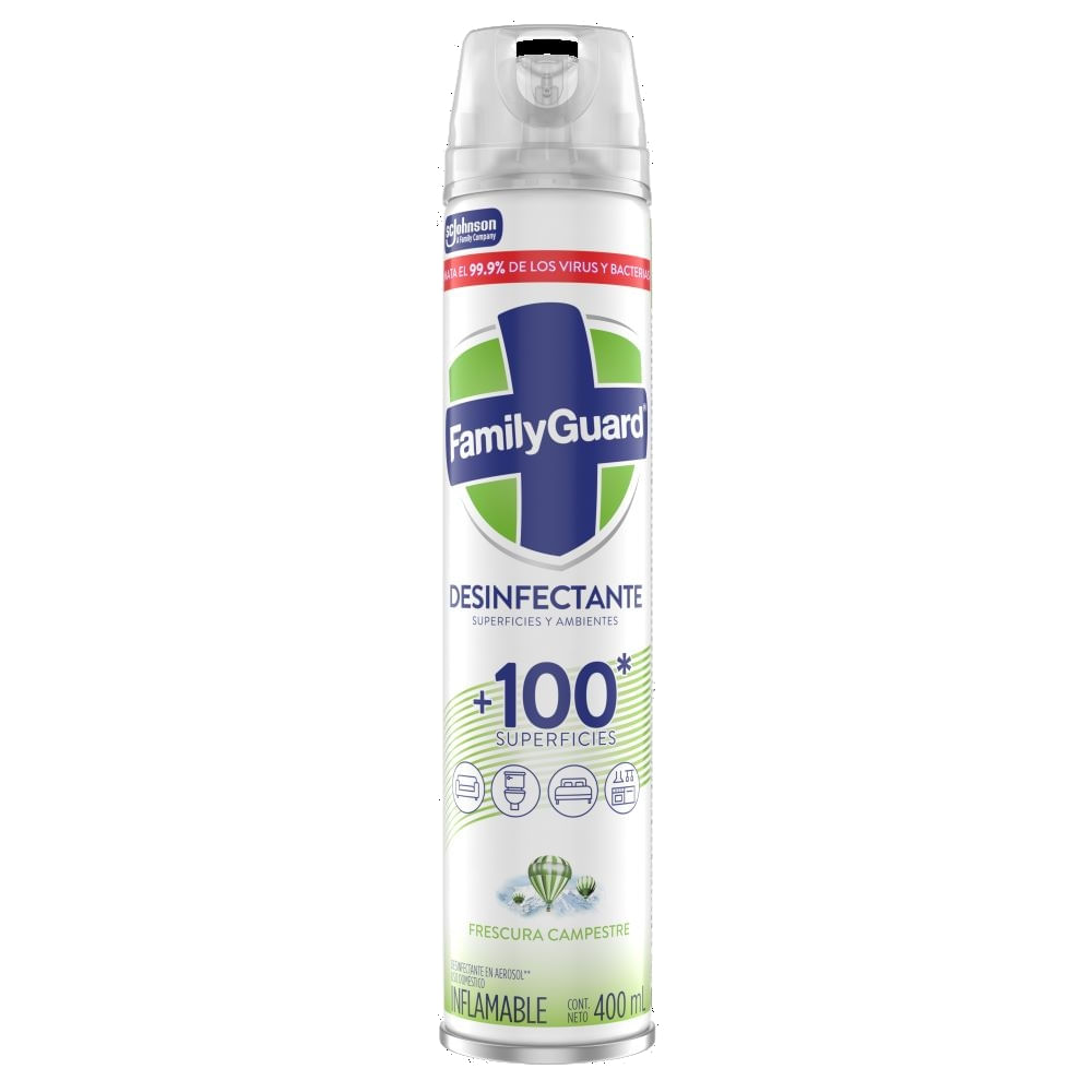 Desinfectante Frescura Campestre Family Guard Aerosol