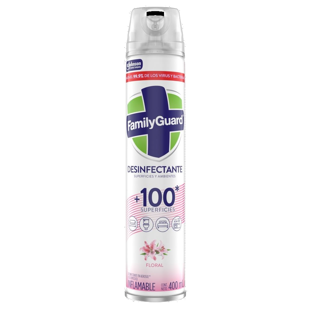 Desinfectante Floral Family Guard Aerosol