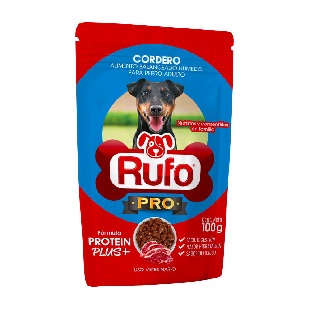Alimento Perro Proteín Plus Cordero Rufo Pro