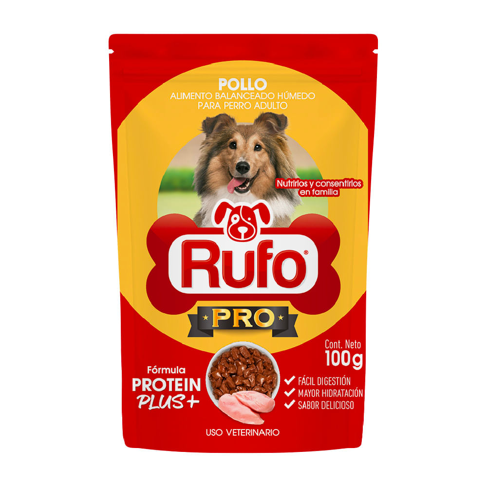 Alimento Perro Proteín Plus Pollo Rufo Pro