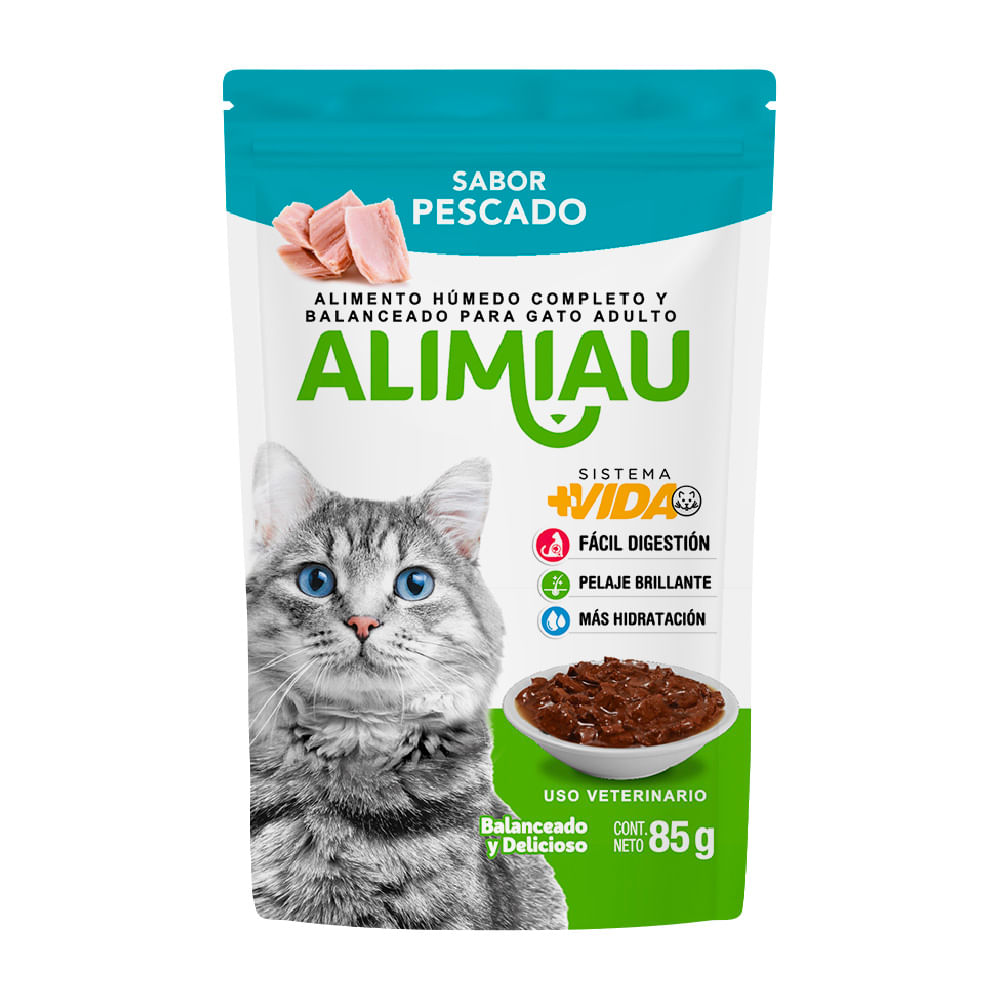 Alimento Gato Pescado Alimiau