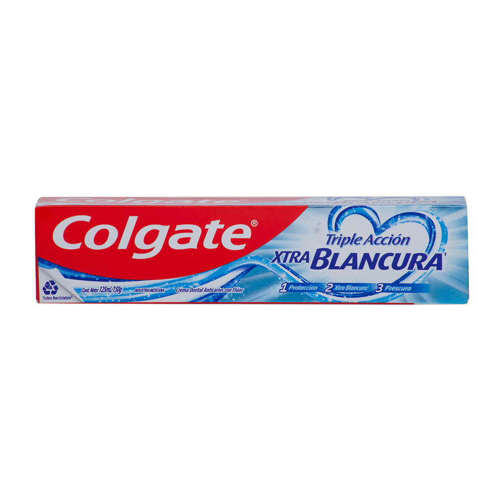 Crema Dental Triple Acción Xtra Blancura Colgate