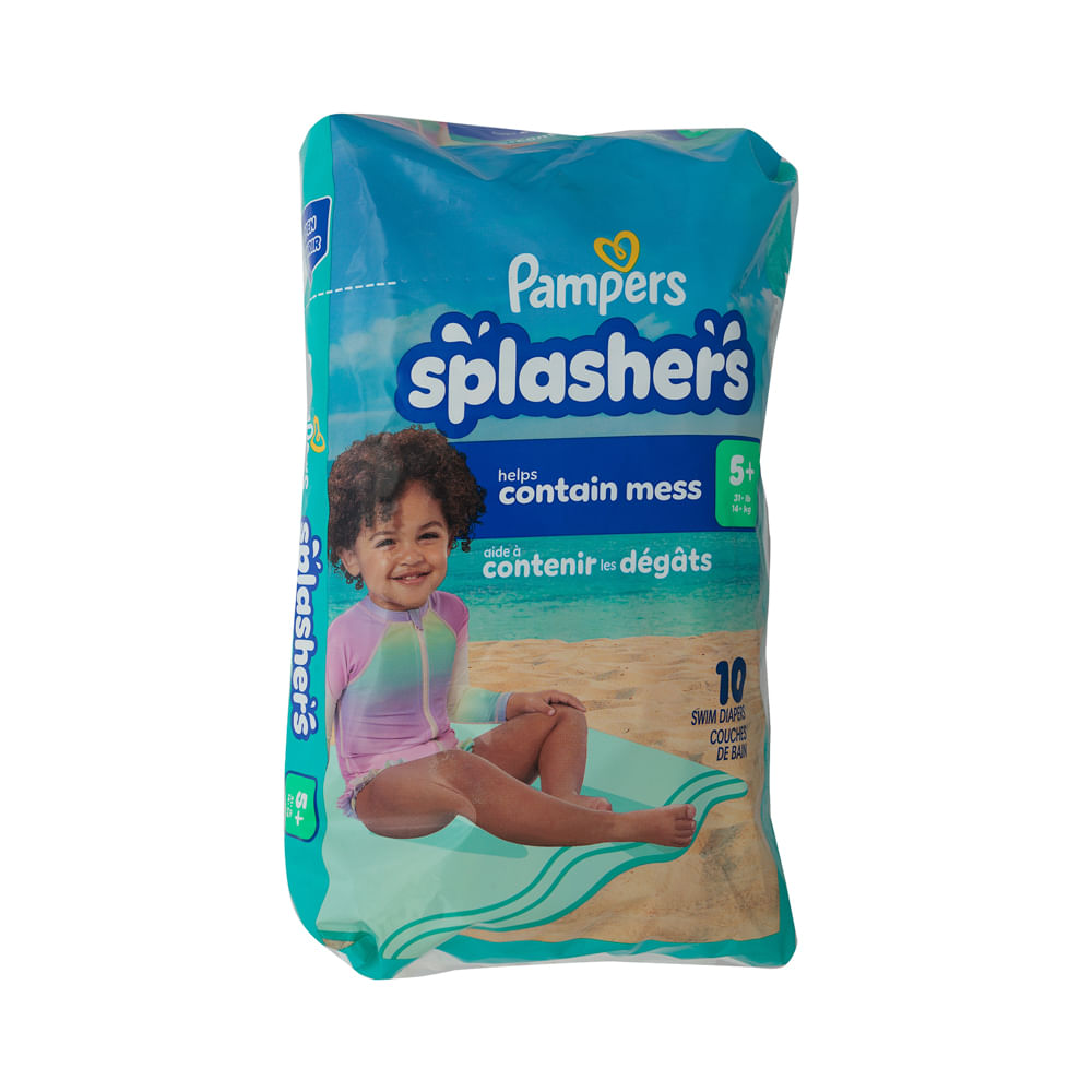 Pañal Desechable Talla 5 Splashers Pampers
