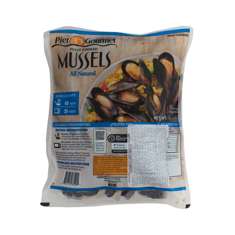 Mejillones All Natural Pier 33 Gourmet
