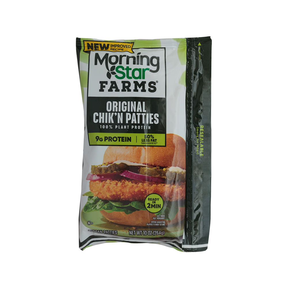 Tortitas Carne Vegana Morning Star Farms