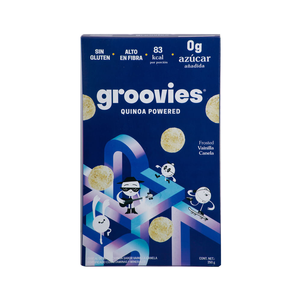 Cereal Groovies Quinoa Powered Vainilla