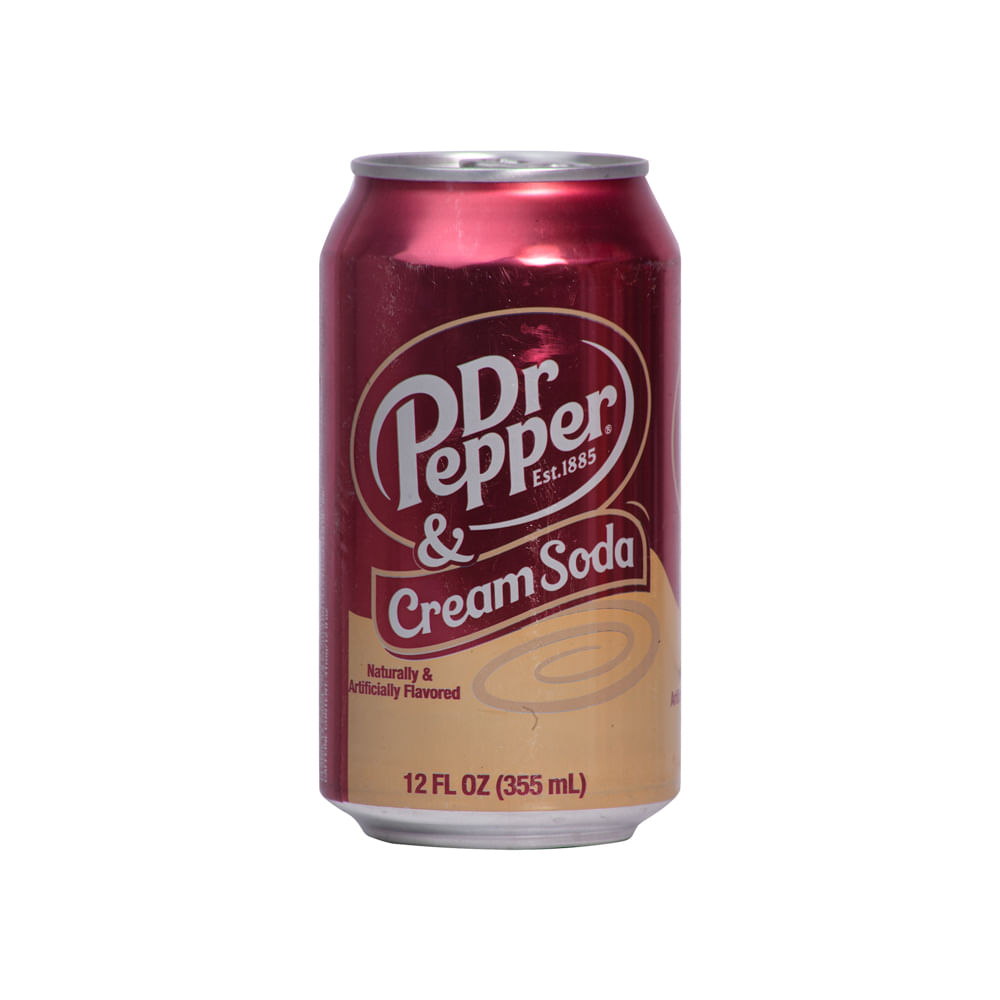 Dr. Pepper Cream Soda Lata
