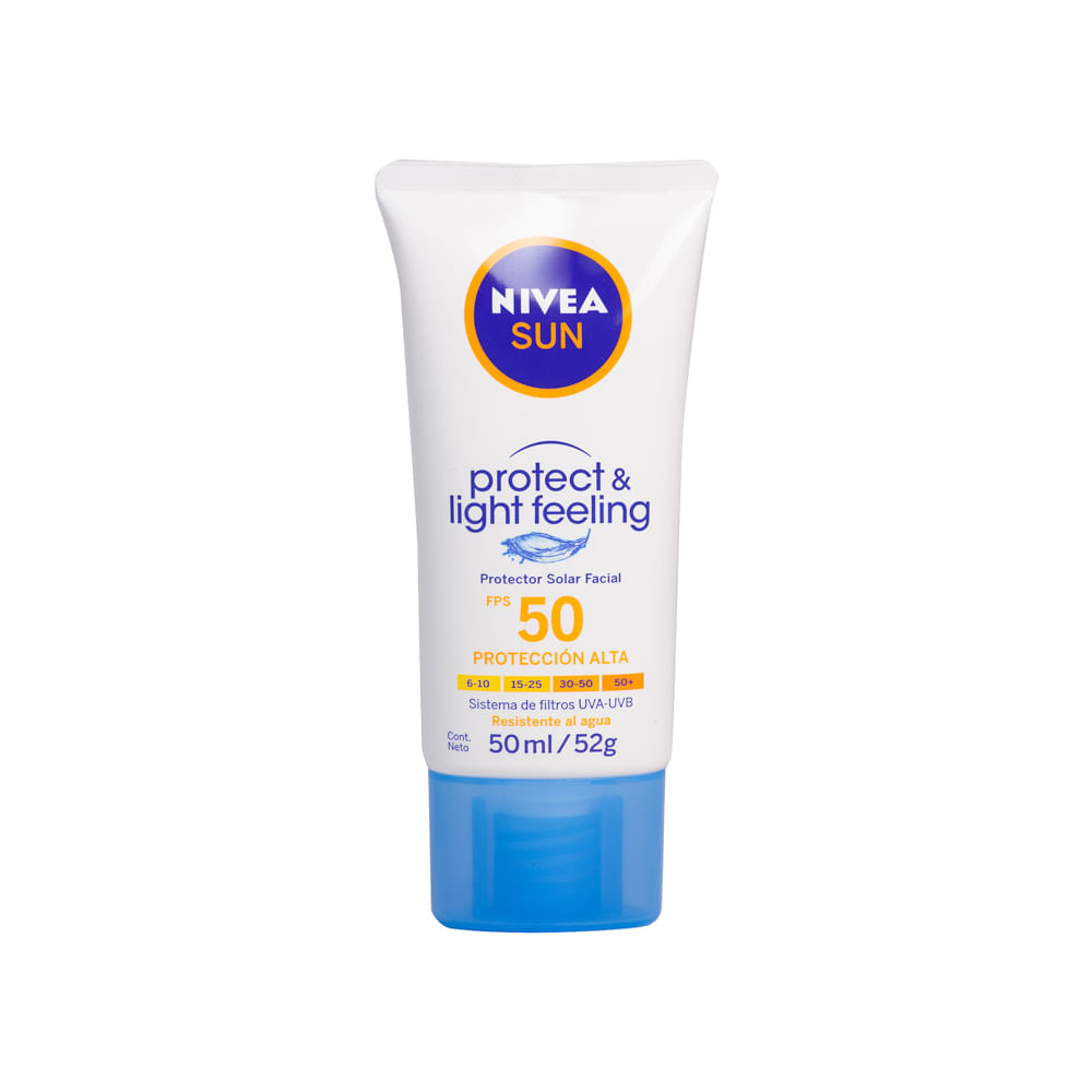 Bloqueador Factor 50 Nivea Facial