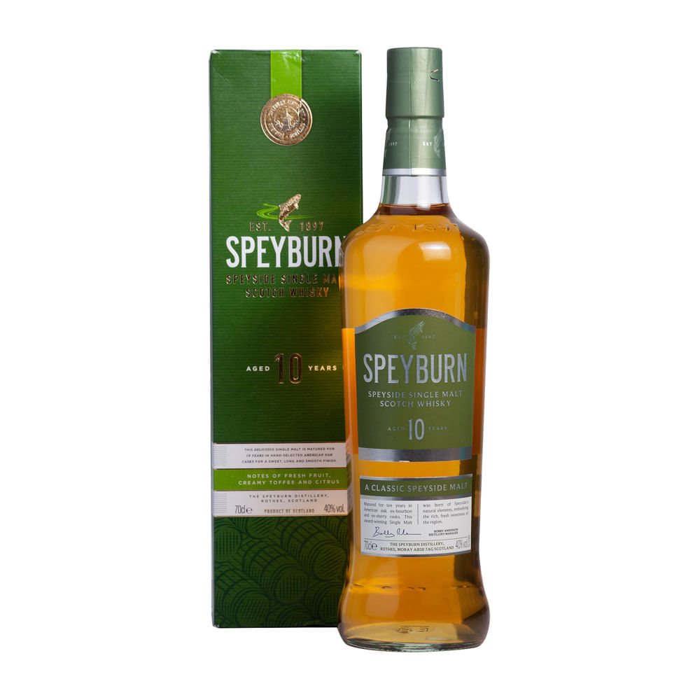 Whisky Speyburn Single Malt 10 Años