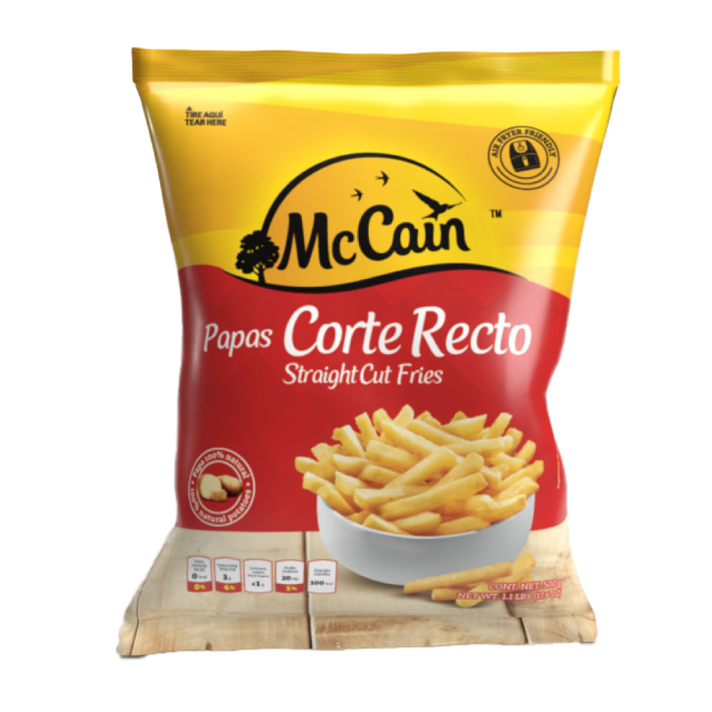 Papas Corte Recto McCain