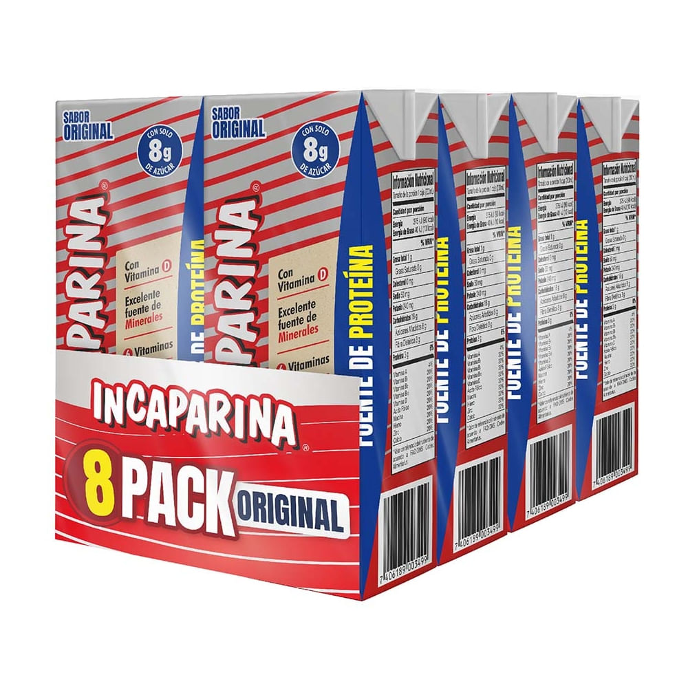 Atol Original Incaparina Uht 8 Pack