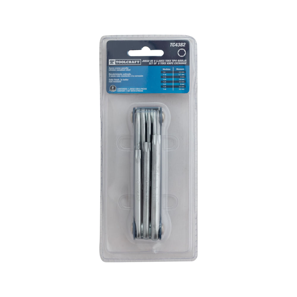 Navaja 8 Llaves Toolcraft