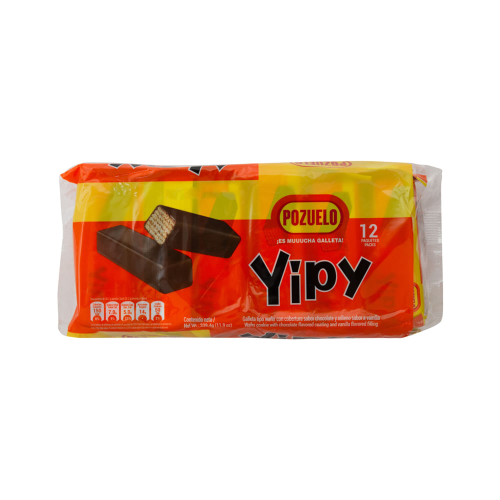 Yipy Galletas Cubiertas De Chocolate
