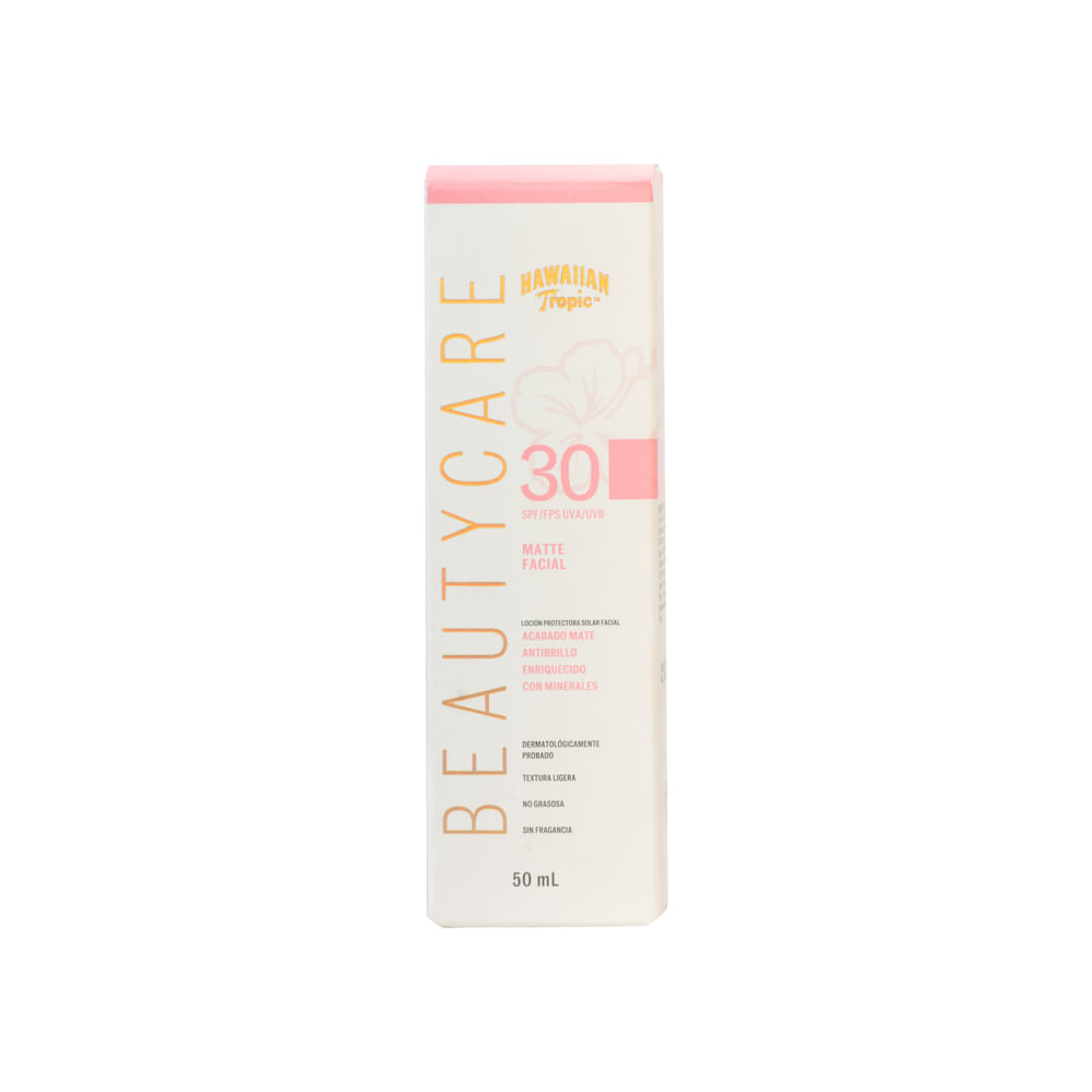 Bloqueador Matte Facial Fps 30 Hawaiian Tropic