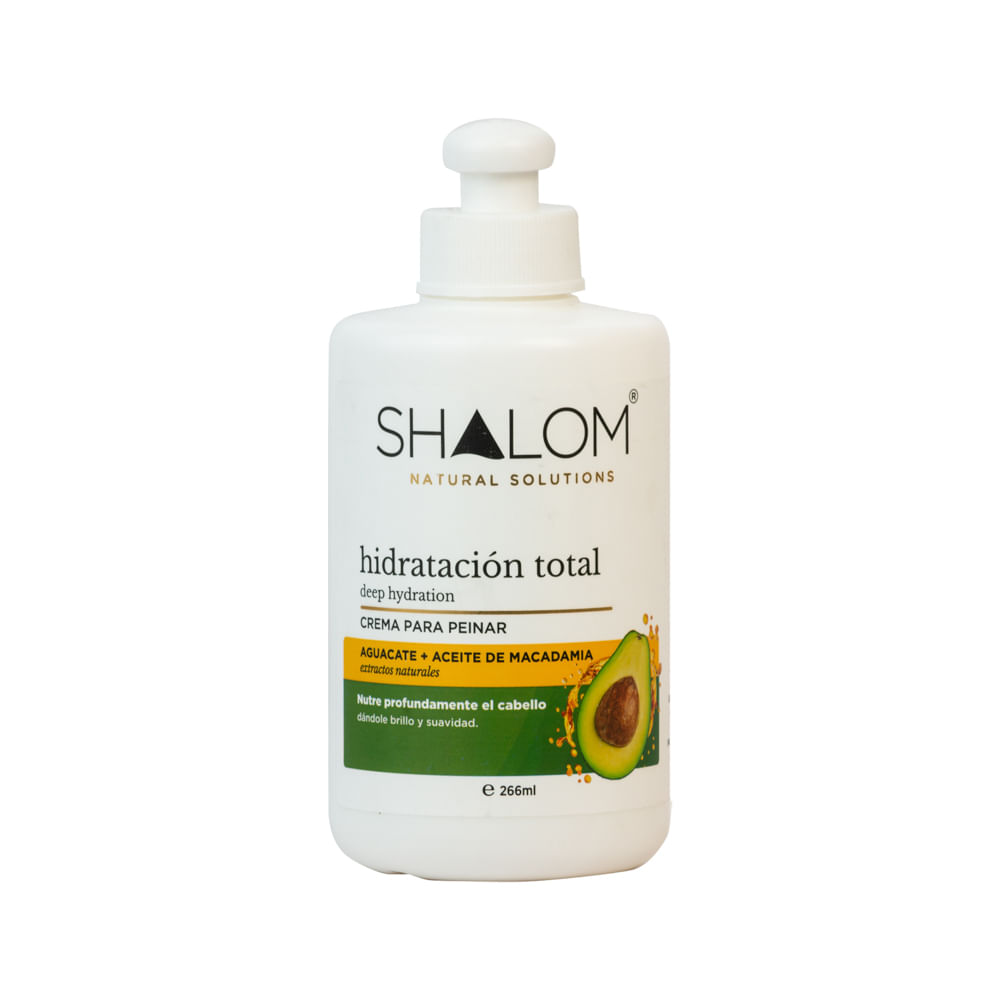 Crema Peinar Aguacate Y Macadamia Shalom