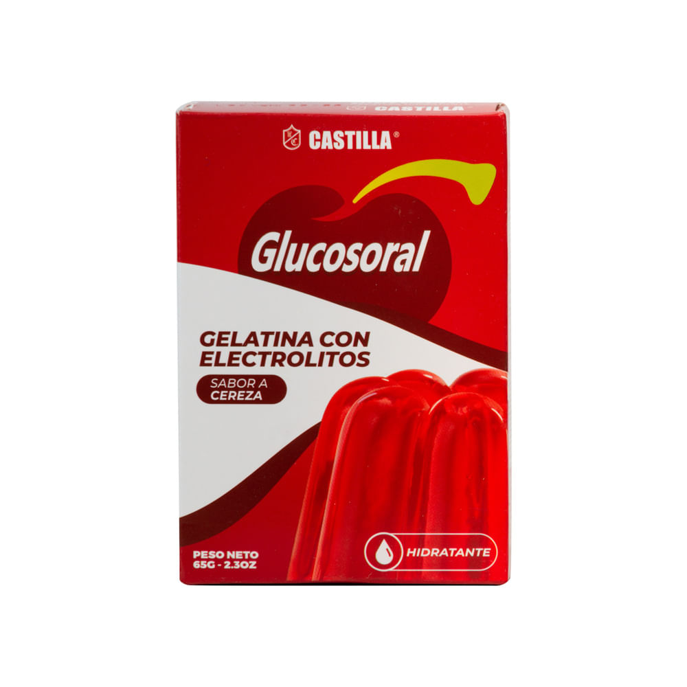 Gelatina Con Electrolitos Cereza Castilla