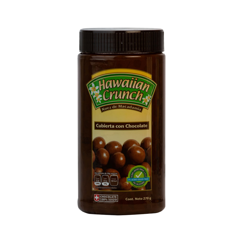 Nuez Macadamia Cubieta Chocolate Hawaiian Crunch