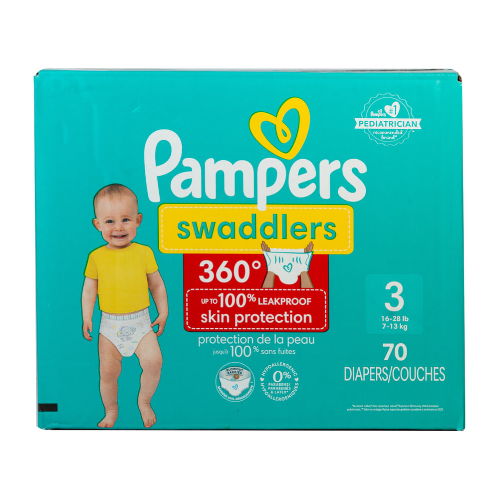 Pañal Desechable Talla 3 Swaddlers 360 Pampers