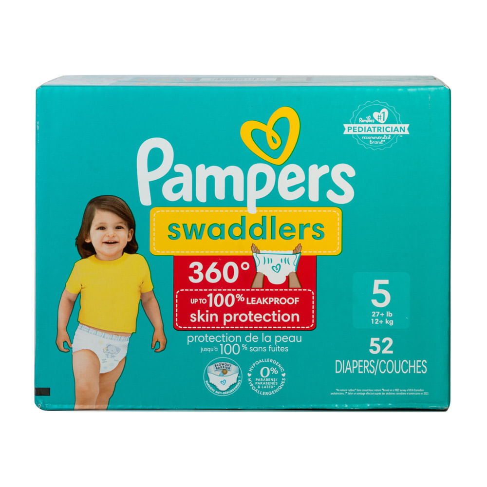 Pañal Desechable Talla 5 Swaddlers 360 Pampers