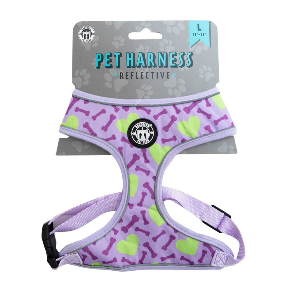 Arnés Para Perro Reflectivo Talla L Brooklyn