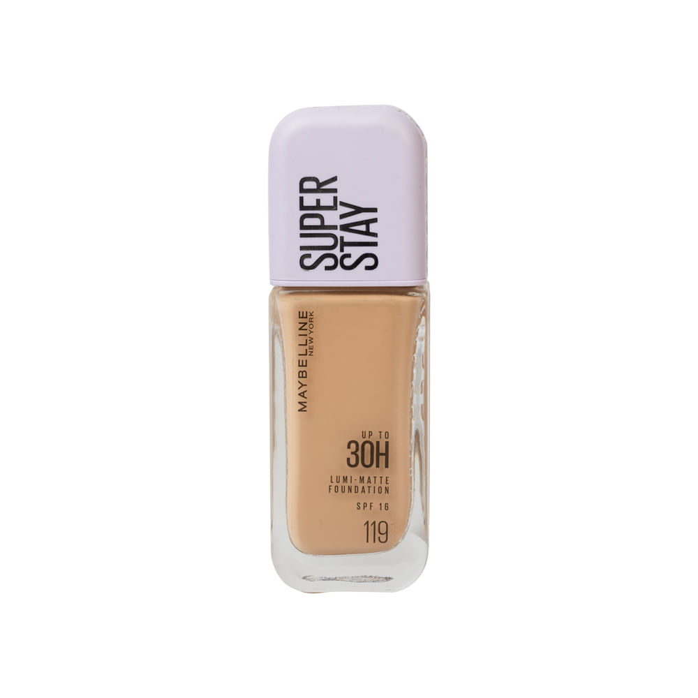 Base Maquillaje Super Stay Lumi-Matte No.119 Maybelline