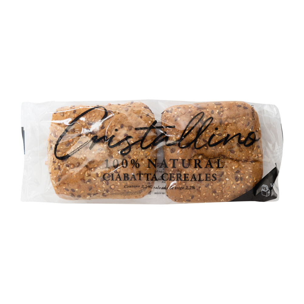 Ciabatta Cristal Cereales