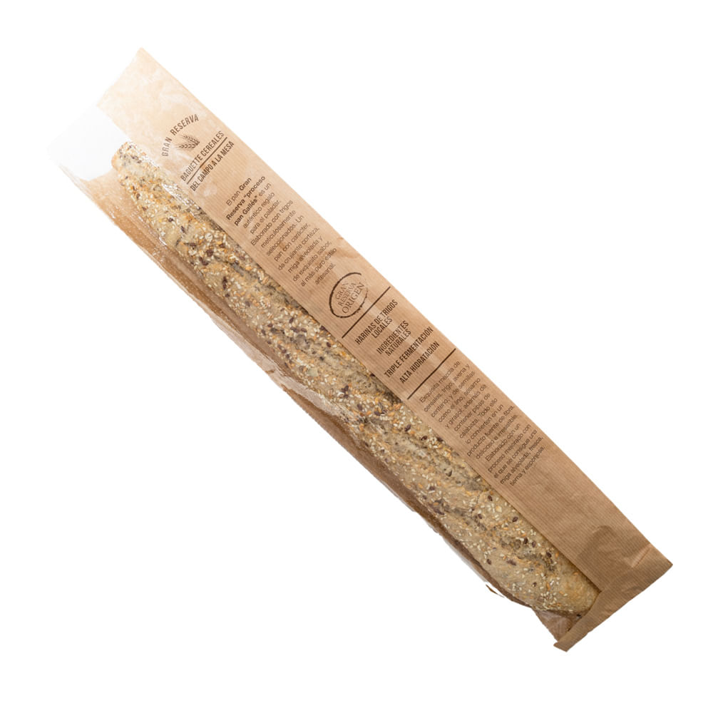 Pan Baguette Cereales Unidely