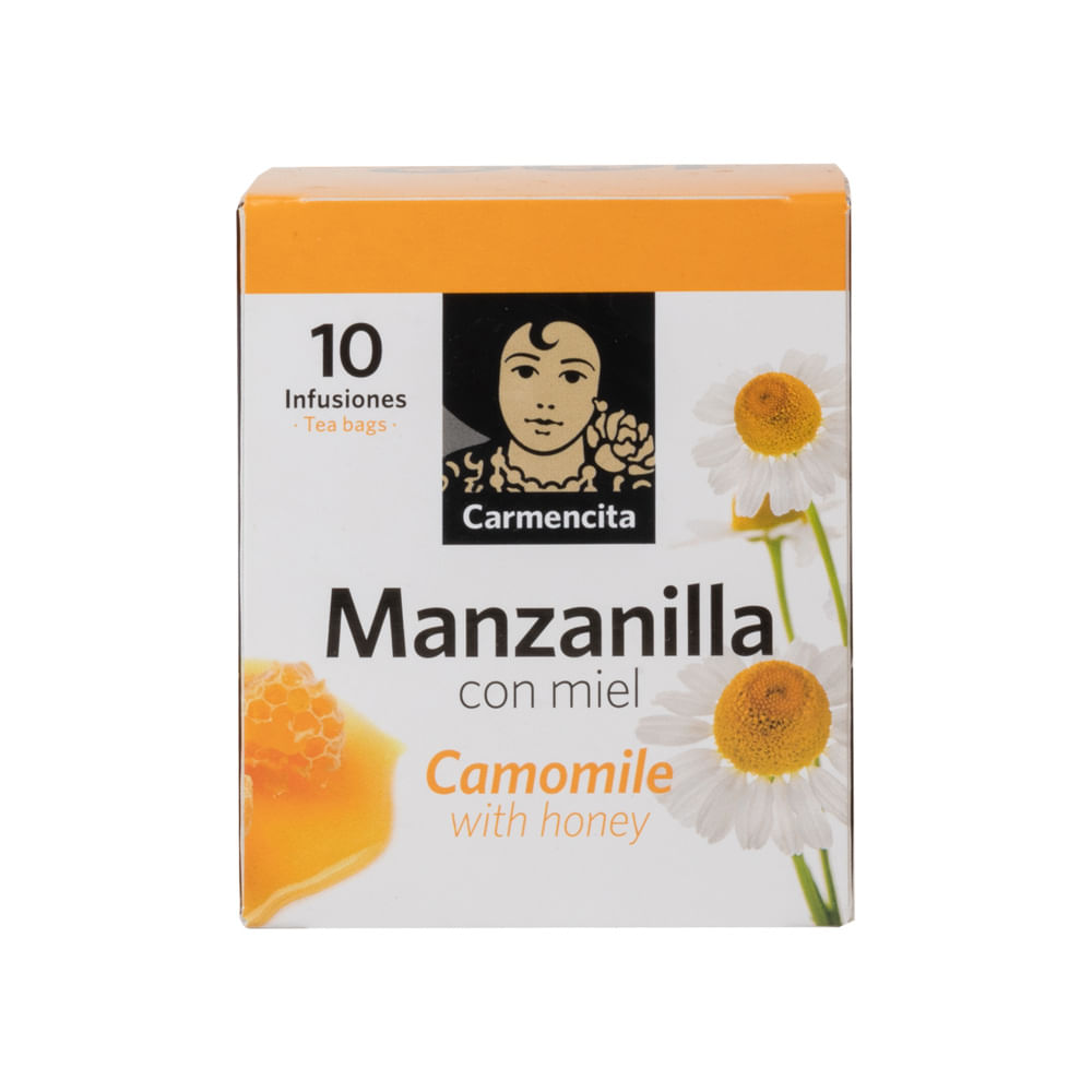 Té Manzanilla Con Miel Carmencita