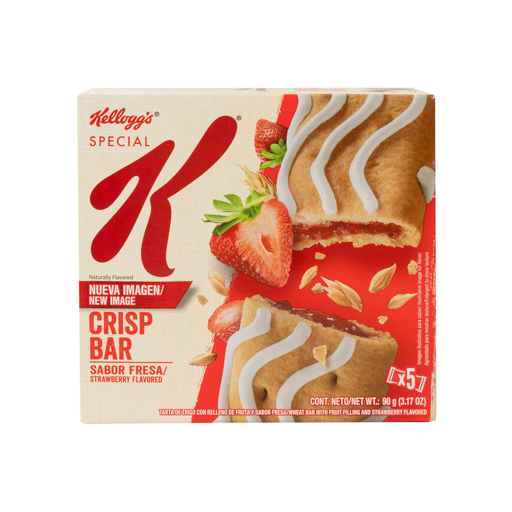 Barras Cereal Fresa Special K