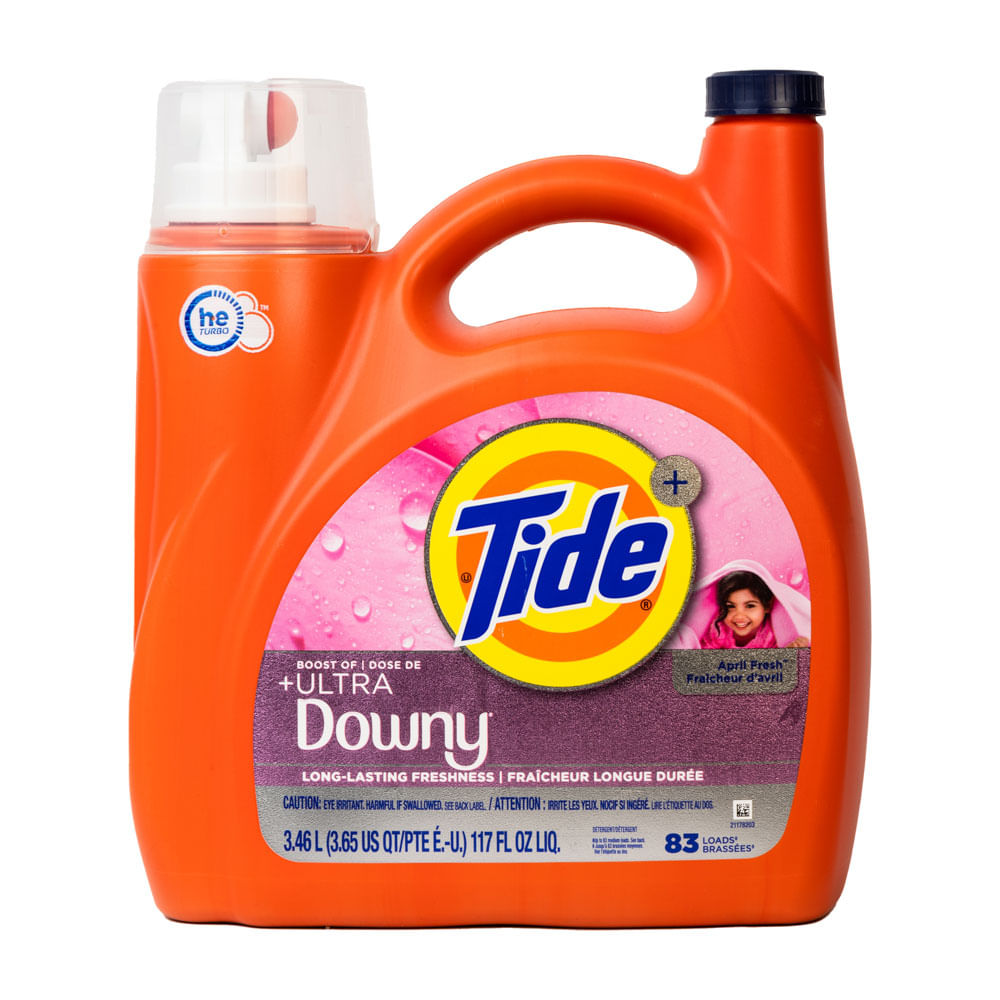 Detergente Líquido +Ultra Downy Tide