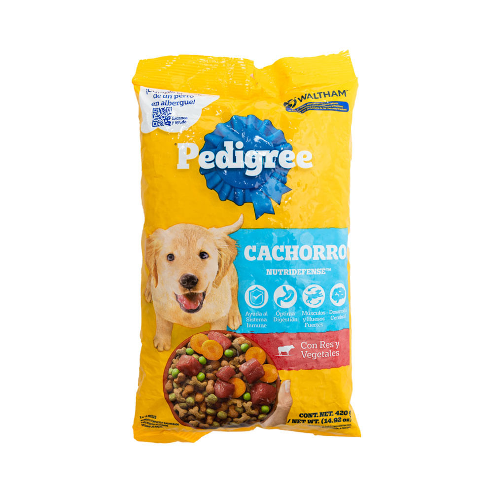 Alimento Perro Cachorro Res Y Vegetales Pedigree