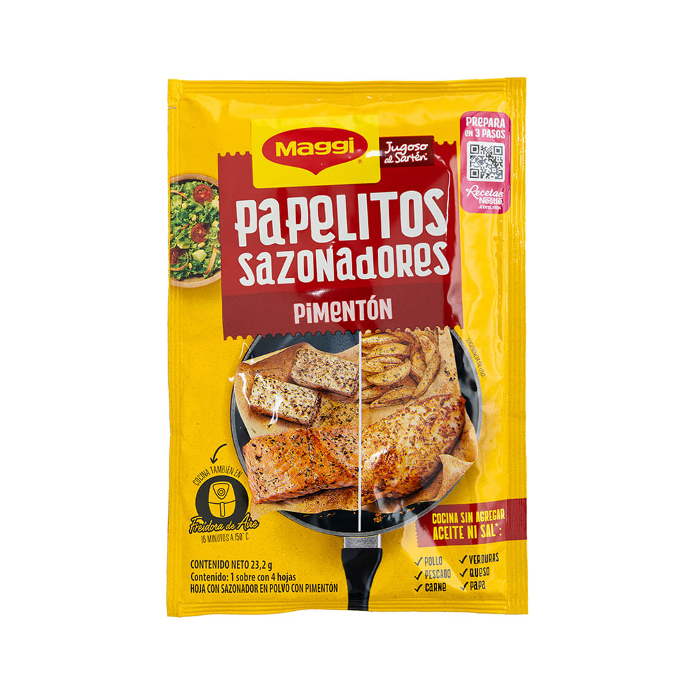 Papelitos Sazonadores Pimentón Maggi