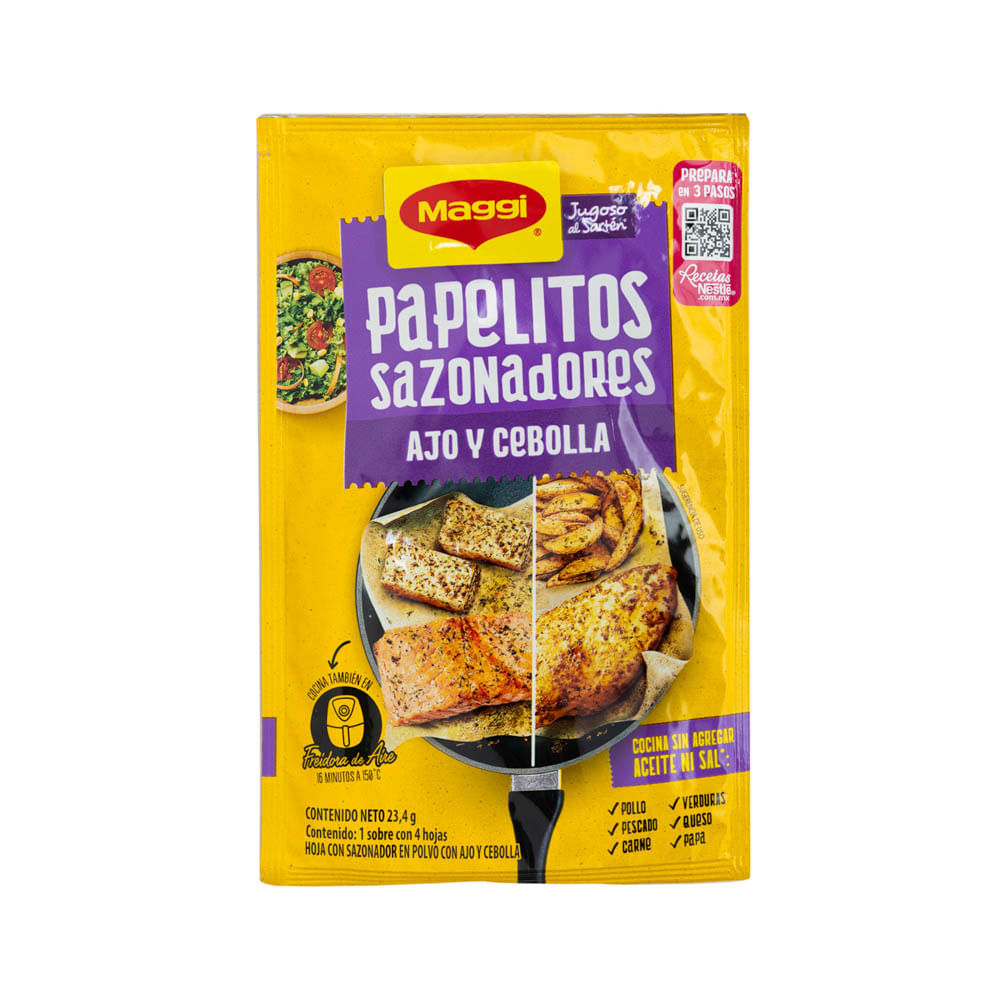 Papelitos Sazonadores Ajo Y Cebolla Maggi