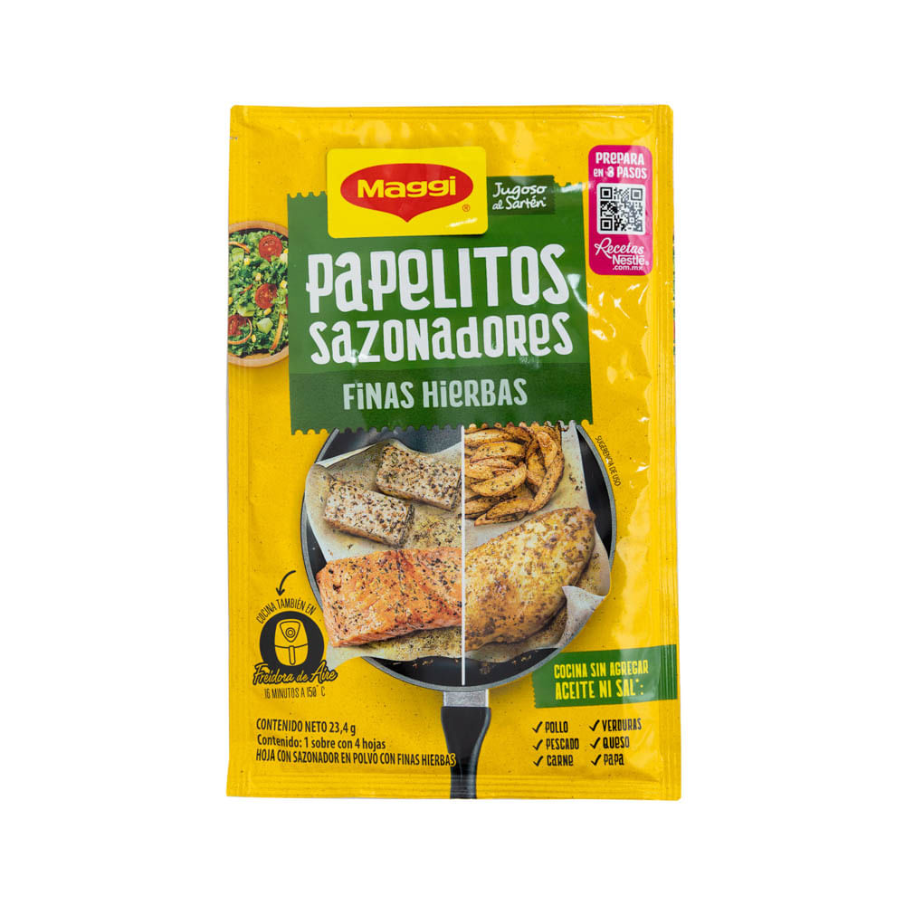Papelitos Sazonadores Finas Hierbas Maggi