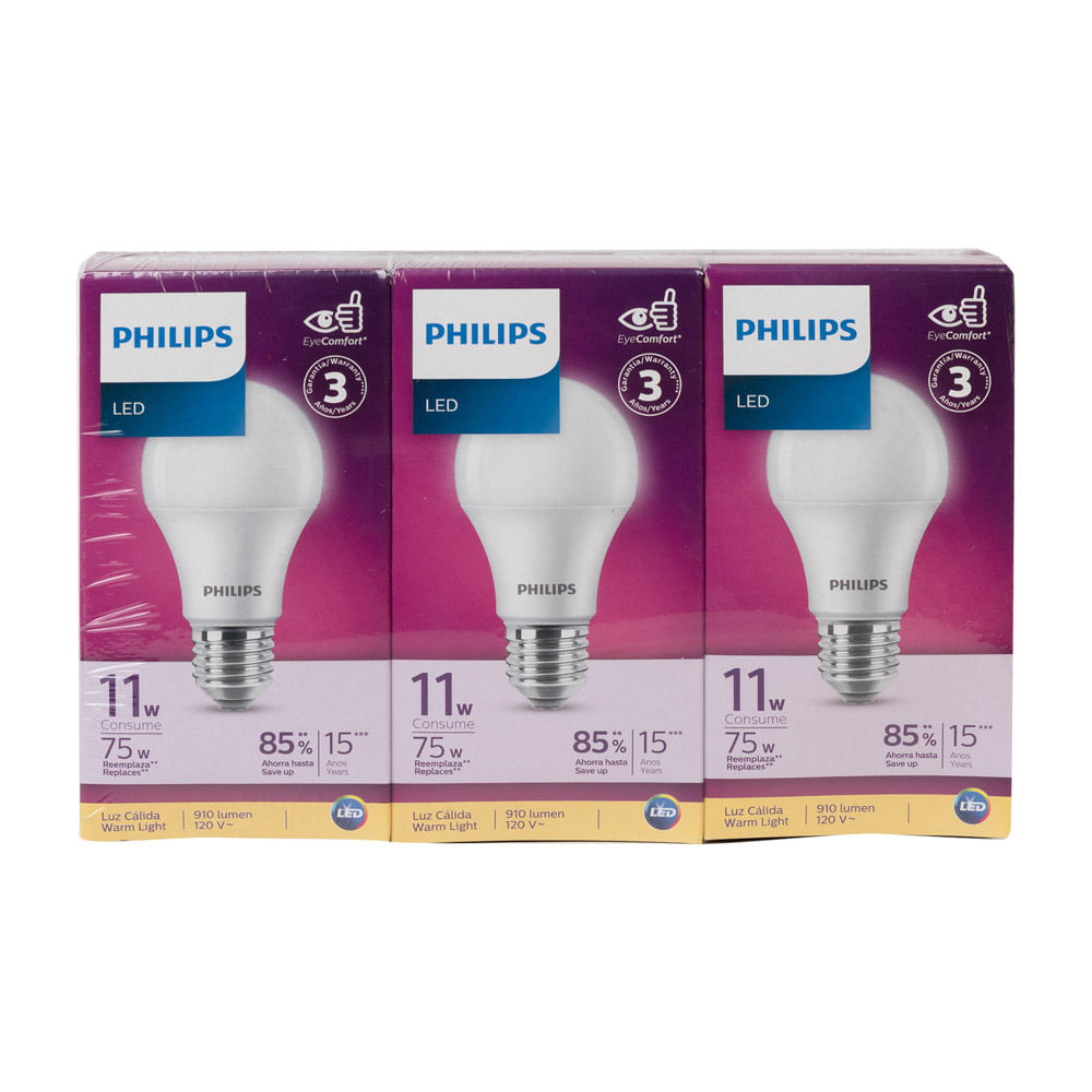 Foco Led 11W Luz Calidad Phillips