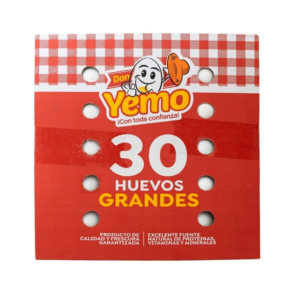 Huevos Blancos Grande Don Yemo