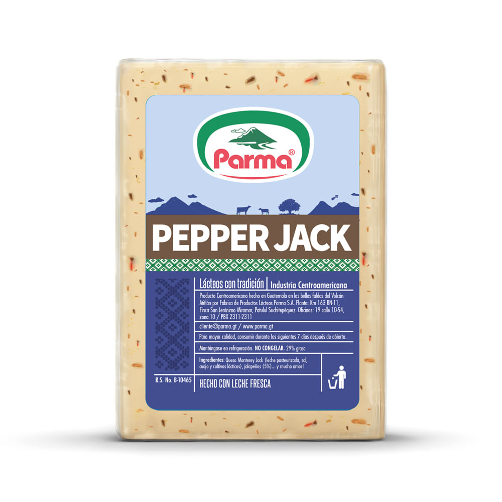 Queso Pepper Jack Parma