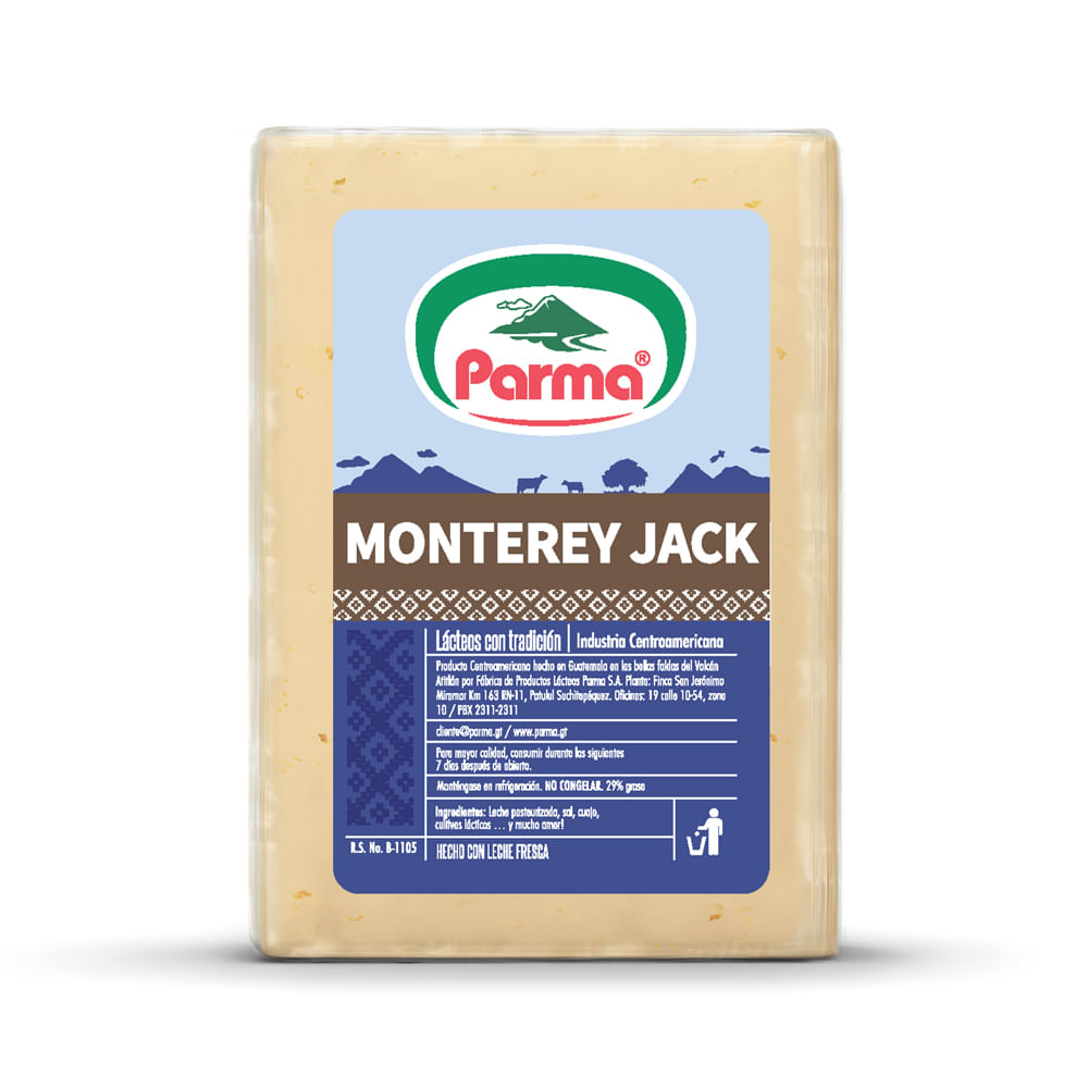 Queso Monterrey Jack Parma