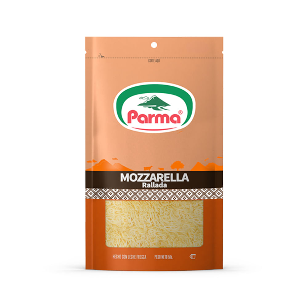 Queso Mozzarella Rallado Parma